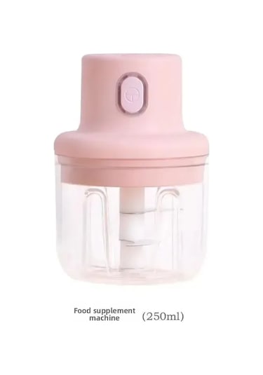 Kosona Ev Elektrikli Ve Manuel Sarımsak Ezici - Kablosuz Mini 100ml, Sarımsak, Biber Ve Baharatları Hızlı Çizer Diğer