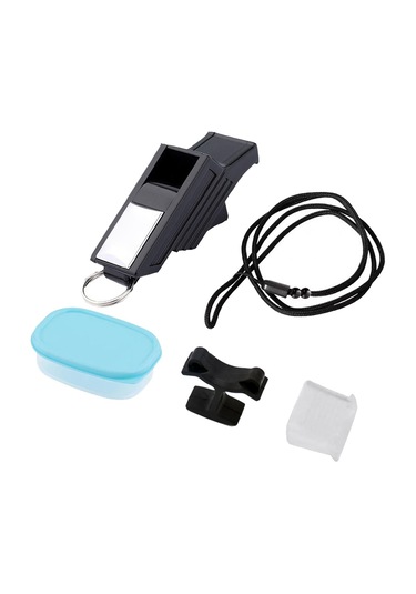 Homyl Kordonlu Düdük Açık Hava Voleybol Siyah-gümüş Siyah Gümüş Çok Renkli