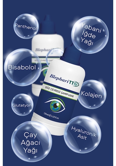 Tto Blepharitto Göz Çevresi Bakım Şampuanı 125 Ml