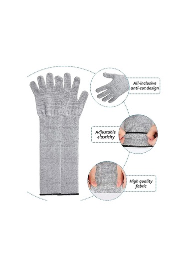 Homyl Kesilmeye Dayanıklı Eldivenler Yard Camping Için Xl