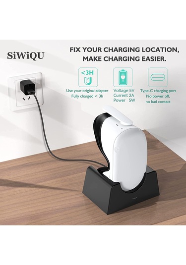 Oculus Quest 2 Vr İçin Şarj Standı Vr Aksesuarları Ana Bilgisayar Depolama Braketi Şarj Standı