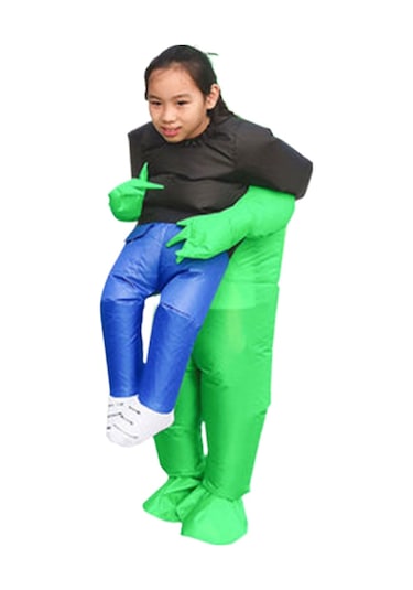 Noel Anaokulu Çocuk Tatil Yaratıcı Performans Şişme Kostüm Çocuk Et Uzaylı Yüksekliği 1.1-1.45 Metre Standart