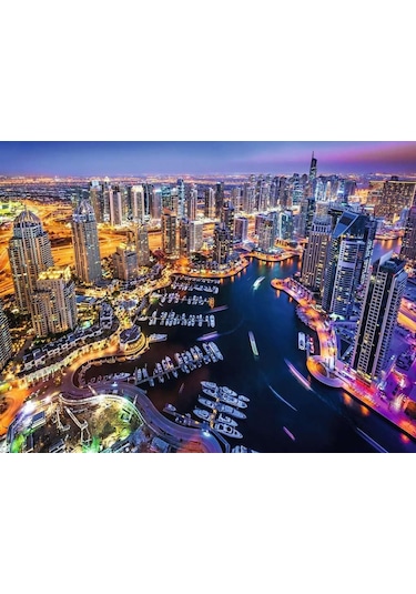 Ravensburger 1500 Parça Dubai Marina Puzzle