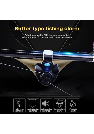 MSO Olta Balıkçılık Kamış Misina Balık Ses ve Işık Alarm