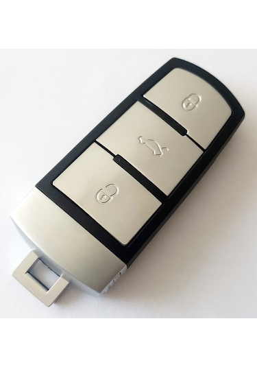 Volkswagen Passat Uyumlu Smart Kumanda Kabı Anahtar Kabı 3 Buton