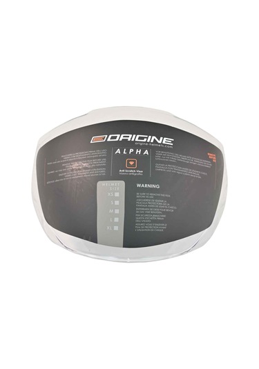 Origine Alpha Kask Camı - Vizör - Şeffaf