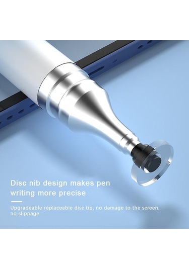 Jms 2In1 Stylus Çizim Ekran Kalemi Mavi