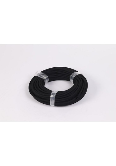 Kauçuk Örgülü 5x8 Mm Siyah Gaz Hortumu 50metre