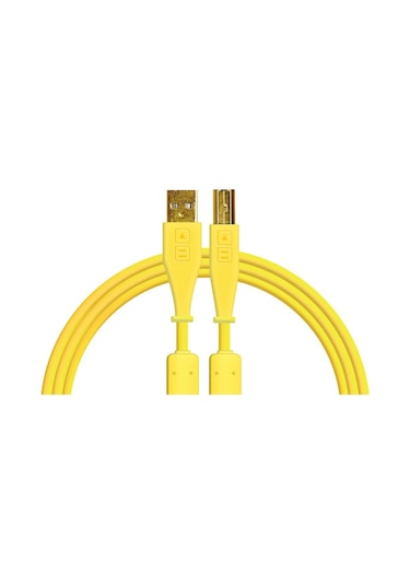 Chroma Cables Usb-a To B - 1.5mt Straight Yellow