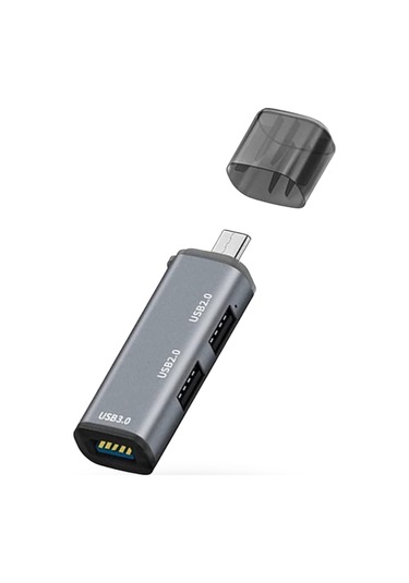 Büro Ev Ofis Cihazları İçin Usbc-1xusb3.0 2xusb2.0 Hub