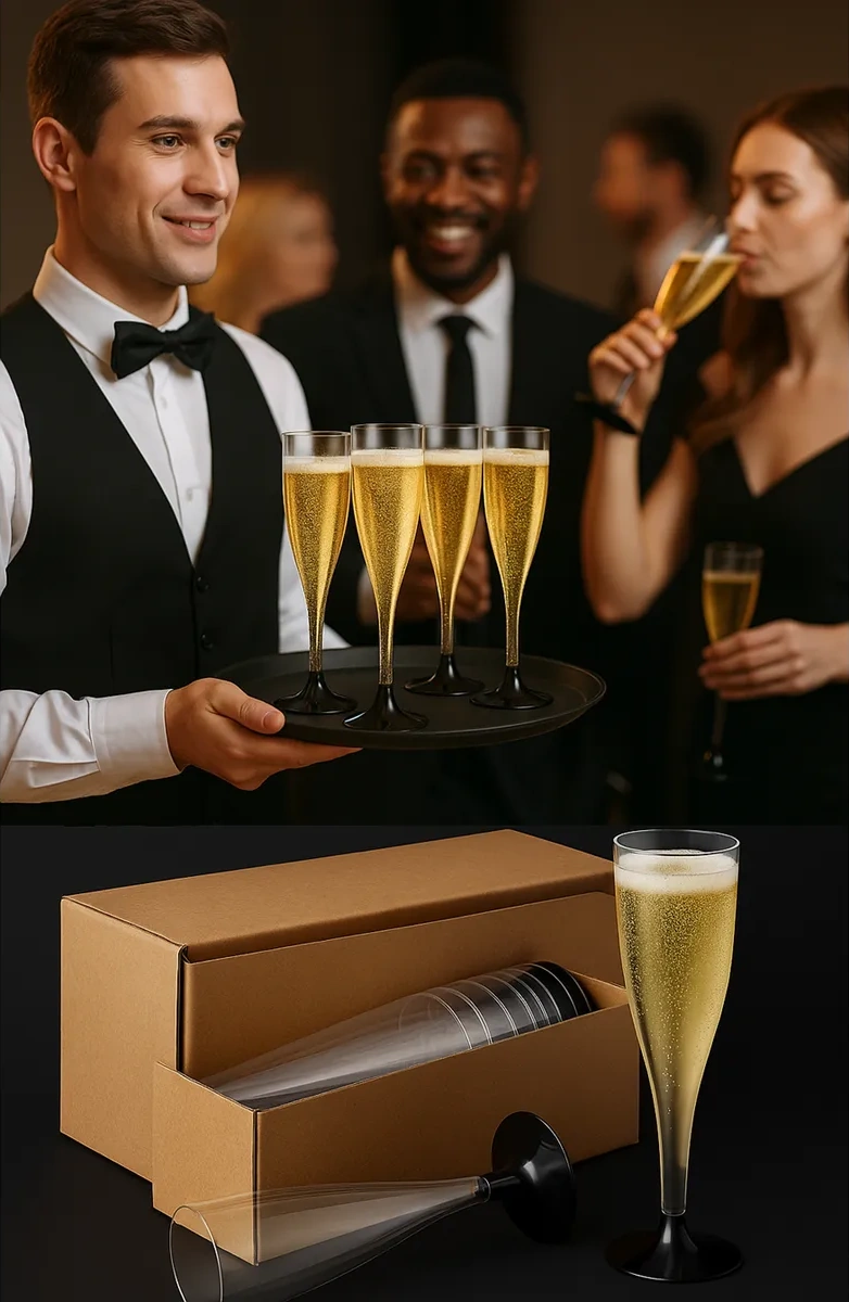 Planet Express 28 Adet Tek Kullanımlık Şampanya Flüleri Bardakları 434505859 100 adet