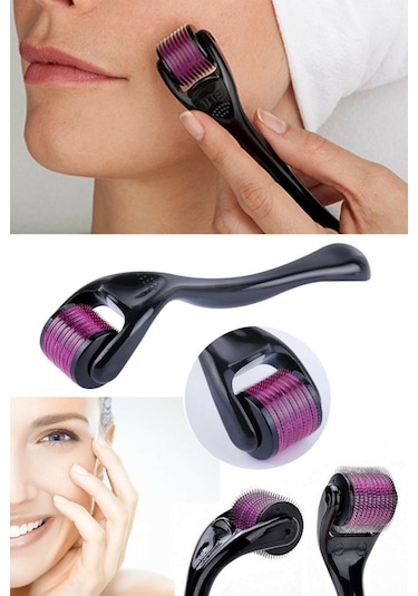 Jiyu Titanyum Uçlu 540 İğneli Cilt Yenileyici Derma Roller 0.5 MM