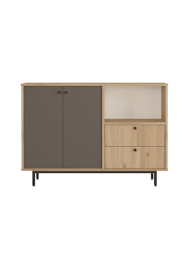 Mocha Kahve Köşesi Çok Amaçlı Dolap Mutfak Dolabı Sepet-antrasit