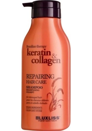 Luxliss Keratin Collagen Repairing Hair Care Shampoo 500 ML