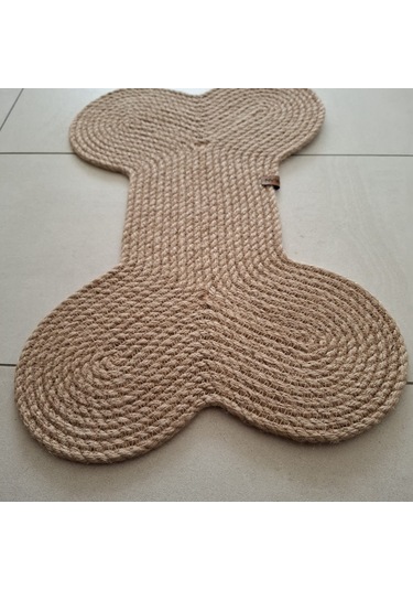 Küçük Irk Evcil Hayvan Mama Paspası, %100 El Yapımı Kedi Köpek Ma