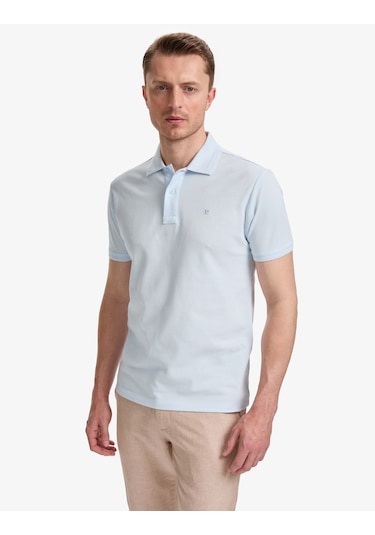 Pierre Cardin Erkek Açık Mavi Tişört Basic 50321128-vr003