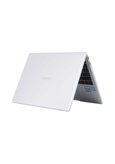 Ekılıf - Matebook D14 2021 Uyumlu - Alt Ve Üst Koruyucu Msoft Kristal Kapak - Şeffaf