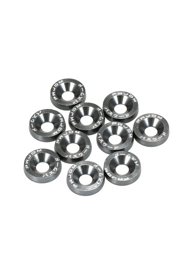 Youmex 10 Adet Titanyum Renkli Çelik Levha Alüminyum Araç Bumper Yıkama Yorulmaz Somun Ve Mafsal Seti 8 Renkten Seçim