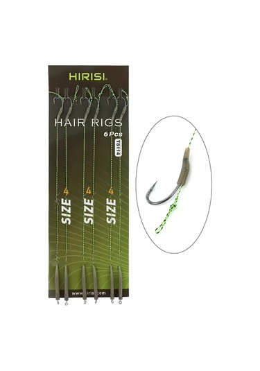 Hırısı Tackle Ts114-6 6 Adet Hazır Karp Olta Kılavuz Çubukları 256709954