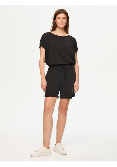 Tencelli Örme Comfort Şort S26srt010 Us26srt01010 Siyah