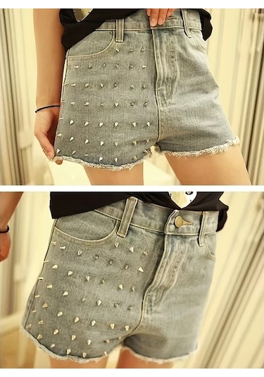 Honeybeeshop 200 Adet Punk Kulak Taper Küpe Seti 7x10mm Vida Deri Çanta Ayakkabı Diğer