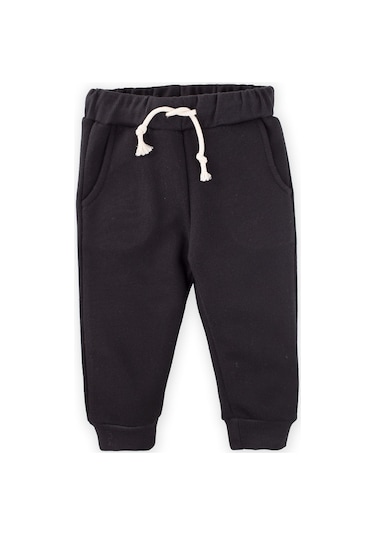 Cigit Cepli Eşofman 1-9 Yaş Siyah Siyah