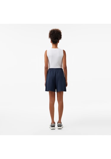 Nautica Kadın Lacivert Regular Fit Şort Düz 55k500t Lacivert