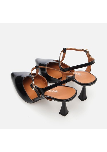 Hotiç Hakiki Deri Siyah Kadın Stiletto 01ayh283200a100 Siyah