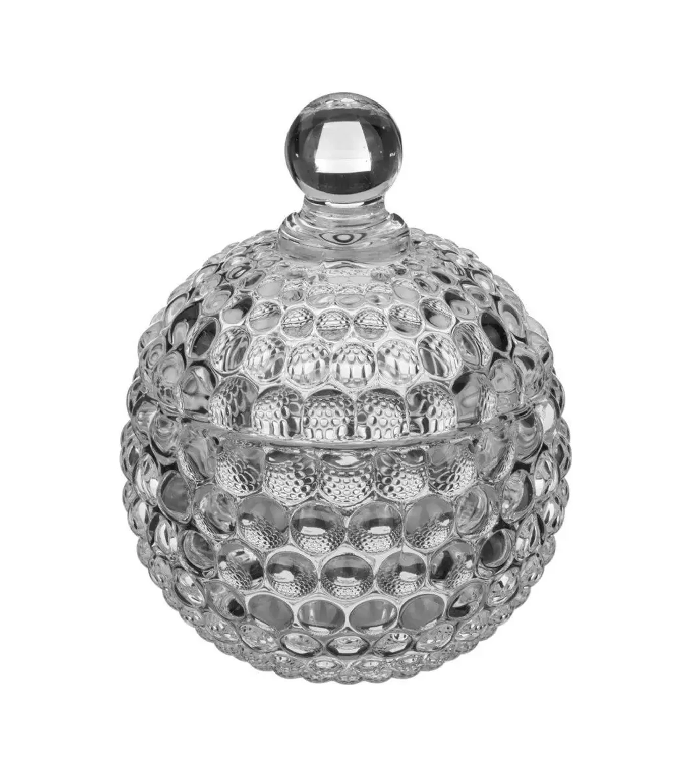 Lefard "muza" 130 Ml Kapaklı Cam İkra Kabı 156402552 Beyaz