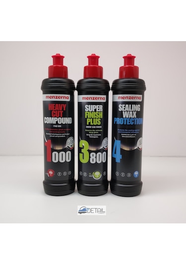 Menzerna 1000 3800 Sealing Wax Boya Boruma Seti 250 ML