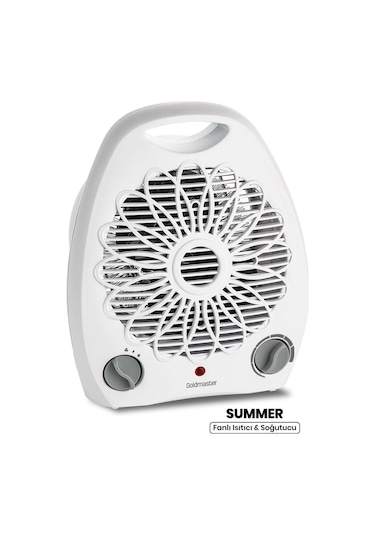 Goldmaster Summer Beyaz 2000 W Isıtıcı Fan