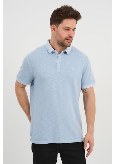Alexander Gardi Alexandergardı Polo Yaka T-shirt 066413 Mavi