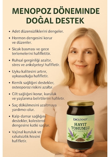 Hayıt Tohumlu Bitkisel Karışımlı Macun 800 Gr.