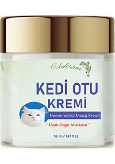 Kedi Otu Kremi 50 Ml Kafur Ağacı Yağı İçerikli Agrilar İçin Krem