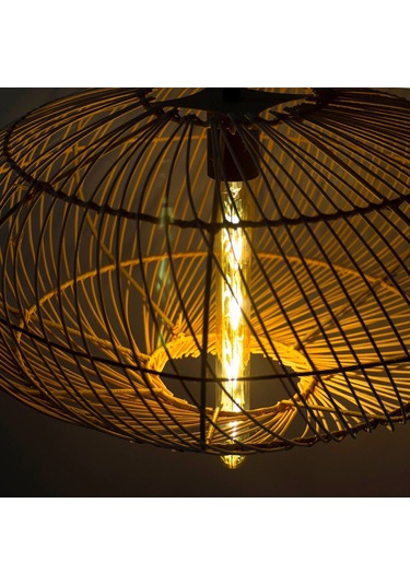 Bambu Aydınlatma: Ellips 50Cm