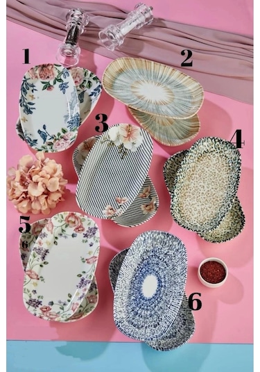 Cooker Ckr4148 Porselen Kayık Tabak 24 Cm 2 Li