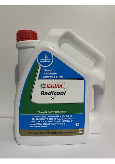 Castrol Radıcool Sf 3Litre Kırmızı Antifriz