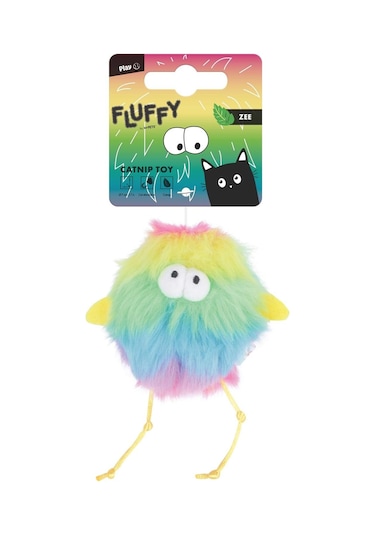 M-pets Fluffy Zee Catnipli Kedi Oyuncağı Multicolor