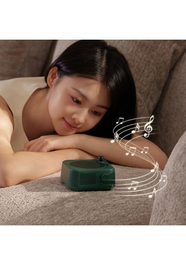 Butu Yuvarlak X17 Vintage Kablosuz Bluetooth Hoparlörü