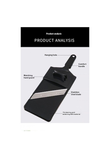 Siyah Lahana Doğrayıcı Ve Sebze Kesici, Yemek Hazırlama, Lahana Turşusu, Lahana Salatası Ve Salatalar İçin Uygundur. Kompakt Boyut Diğer