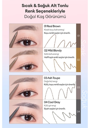 Clıo Kill Brow Slim Brow 02 Mild Blondy