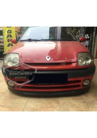 Renault Clio Symbol Hb&sedan 1998-2002 Uyumlu Üniversal Astra H Lip Esnek Ön Lip 2 Parça Tampon Altı Dil Karlık Ön Ek 00 Şüscaroto Aksesuar