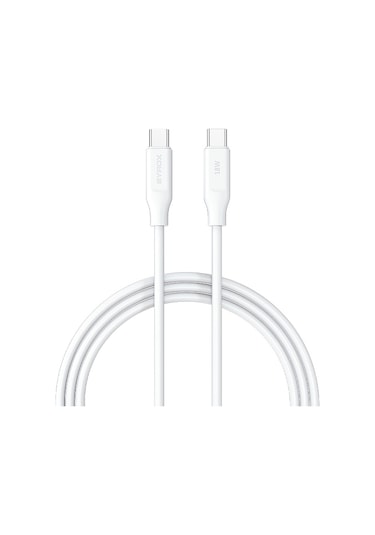 Syrox Pd18tk 3.0a 18w Pd 1mt Type-c - Type-c Şarj & Data Kablosu - Beyaz