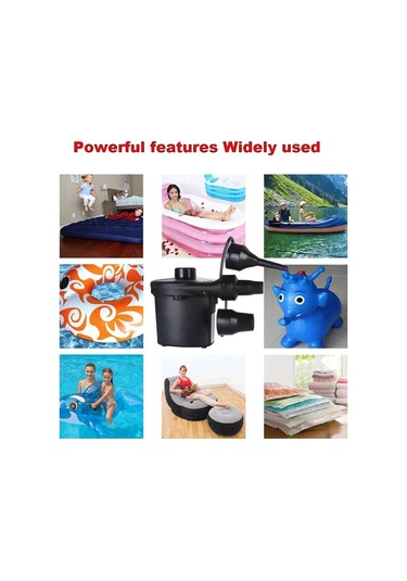 110v 220v Ev Elektrikli Araç Hava Pompası İçme Şişme Pompa Kompresörü Yatak 100-240v İngiltere