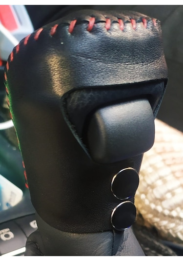 Toyota Corolla Uyumlu 19/24 Hakiki Deri El Yapımı Otomatik Vites Topuzu Kılıfı