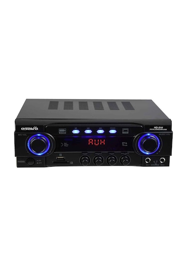 Osawa Hd-510 100 Watt Stereo Iş Yeri ve Ev Anfisi 12 Volt/220 Watt