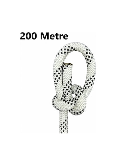 Orca 11 Mm 200 Metre Polyamid Statik Halat Dağcılık, Kurtarma Ve Gemici İpi