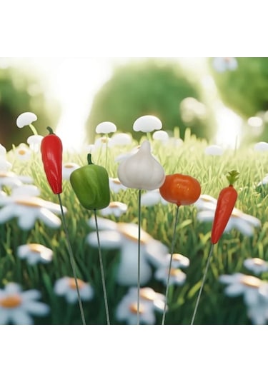 Trendooze 5 Adet Bahçe Hediyeleri, Veranda Ve Avlu Sanat Süsleri Seti