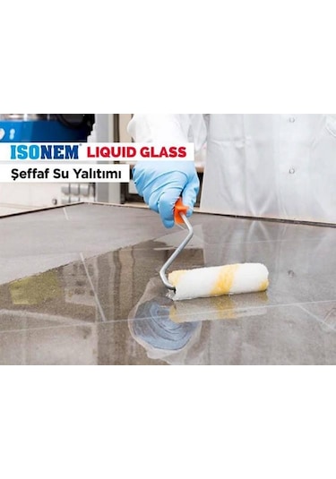 Isonem Liquid Glass Şeffaf Parlak Su Izolasyonu 2 Kg