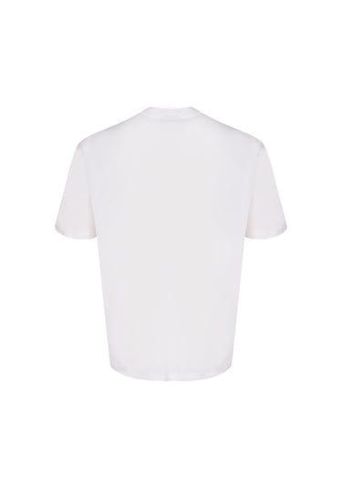 Hummel T-pulse Male Co Regular Erkek T-shırt S/s Beyaz